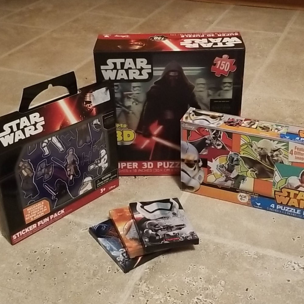 Star Wars Puzzles, Stickers,Colors; Make An Offer! - Picture 14 of 14